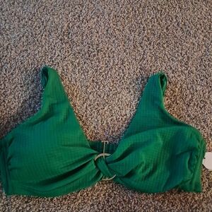 Time and Tru Green One Piece Swimsuit